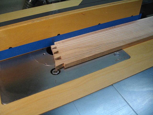 Routing Groove in Sides for Bottom Panel